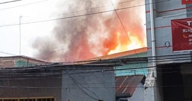 Foto Kebakaran Rumah di Bulogadinf Makassar