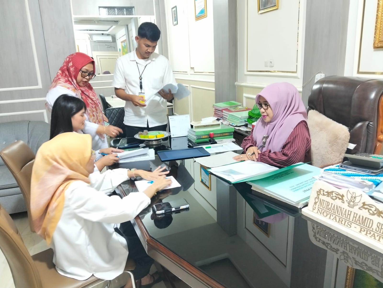 Perkuat Kualitas Layanan Pertanahan, Kantah Maros Terjunkan Tim Pembinaan dan Pengawasan PPAT